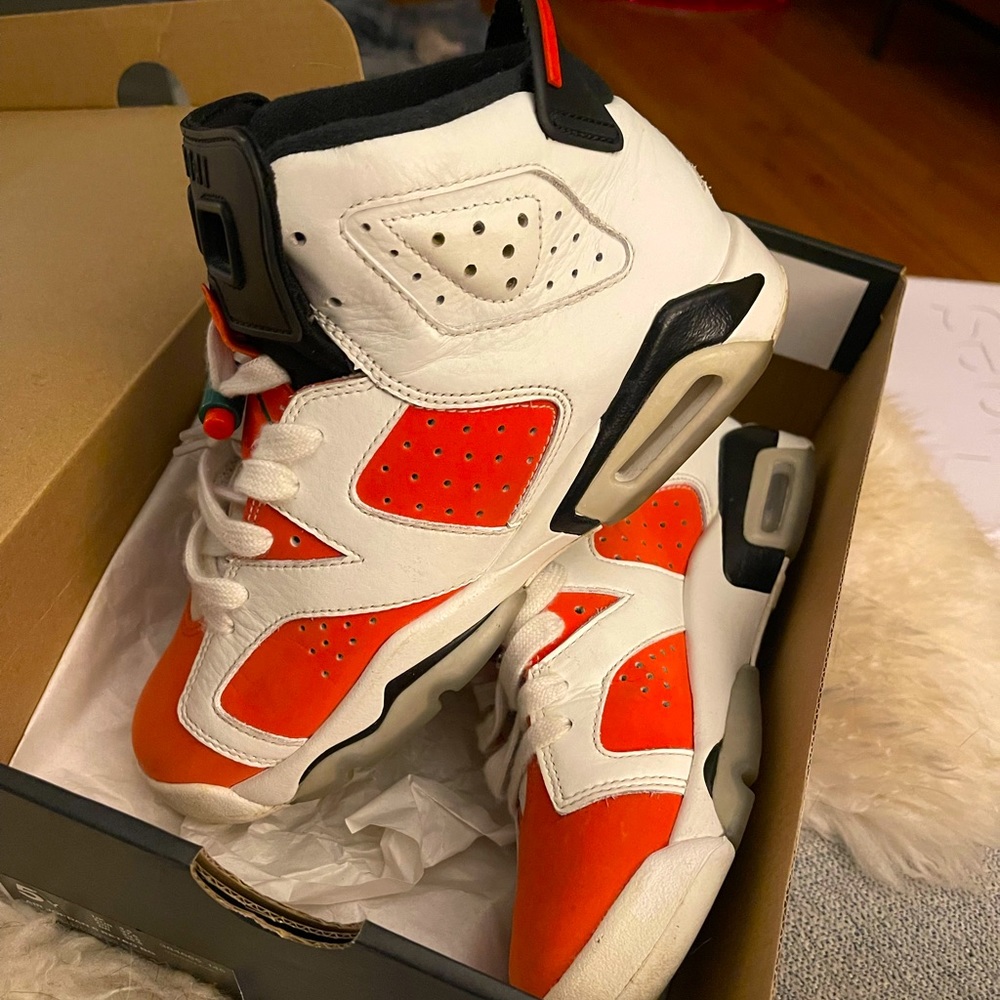 Air Jordan 6 Retro “Gatorade” Summit White/Team Orange-Black